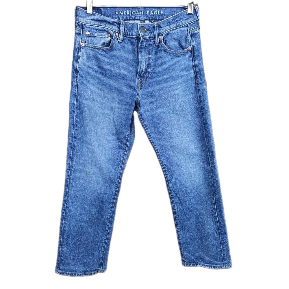 American Eagle Bootcut Jeans Men 31x30 Medium Wash Denim